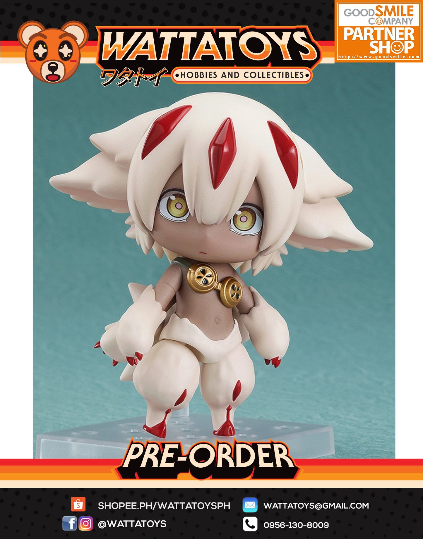 PRE ORDER Nendoroid 1959 Made in Abyss: The Golden City of the Scorching Sun Faputa