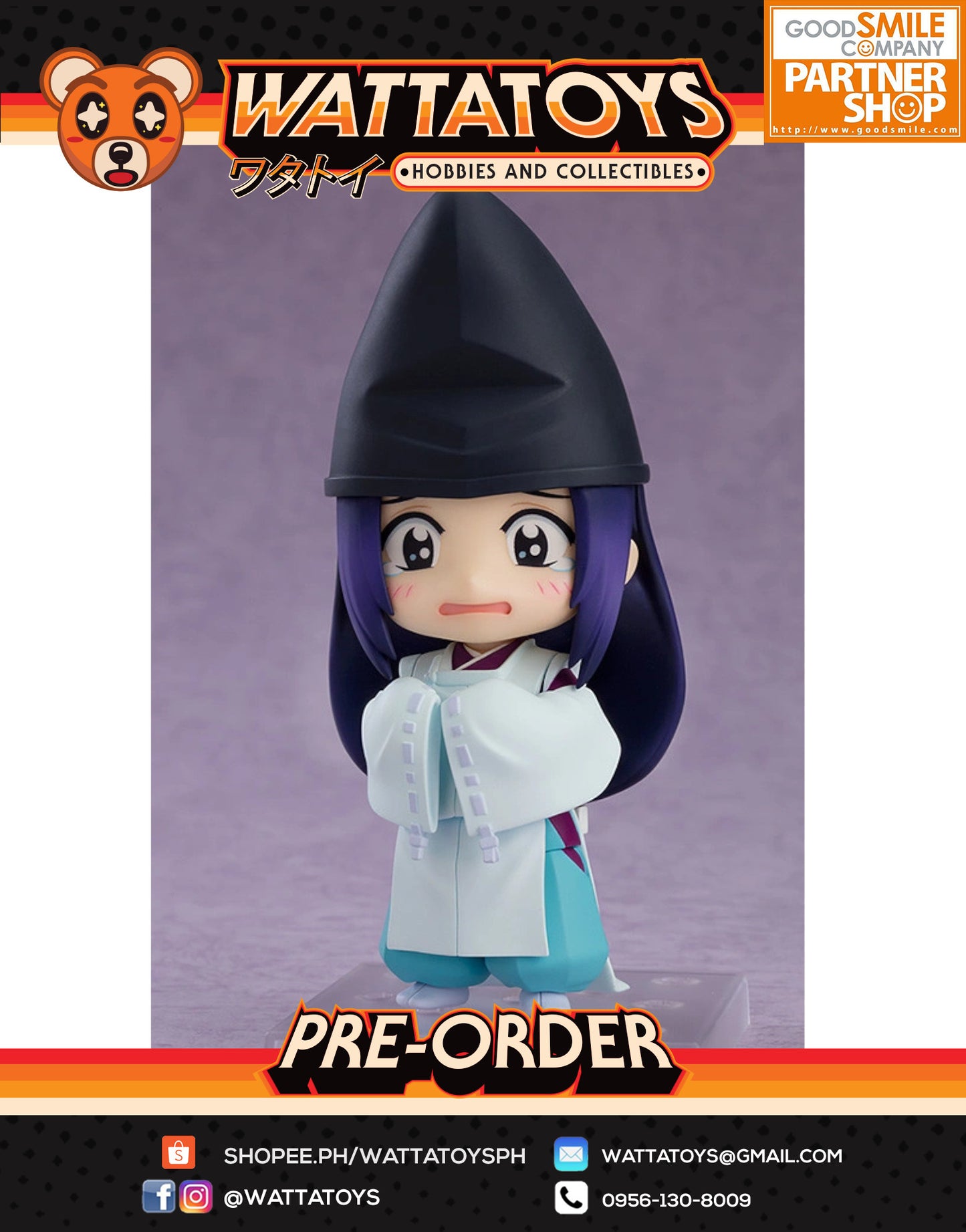 [LIMITED] PRE ORDER Nendoroid #1721 Hikaru no Go - Fujiwara-no-Sai