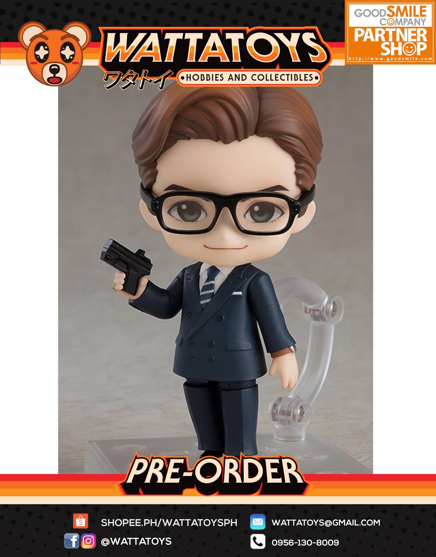 PRE ORDER Nendoroid #1824 Kingsman: The Golden Circle - Gary "Eggsy" Unwin