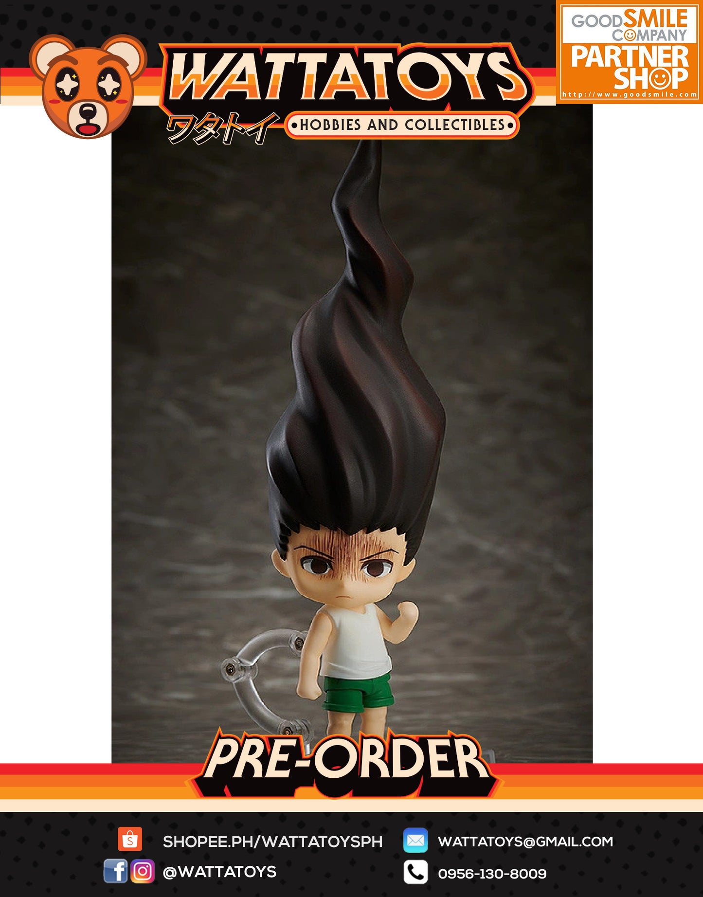 PRE ORDER Nendoroid 1183 HUNTER x HUNTER - Gon Freecss (re-run)