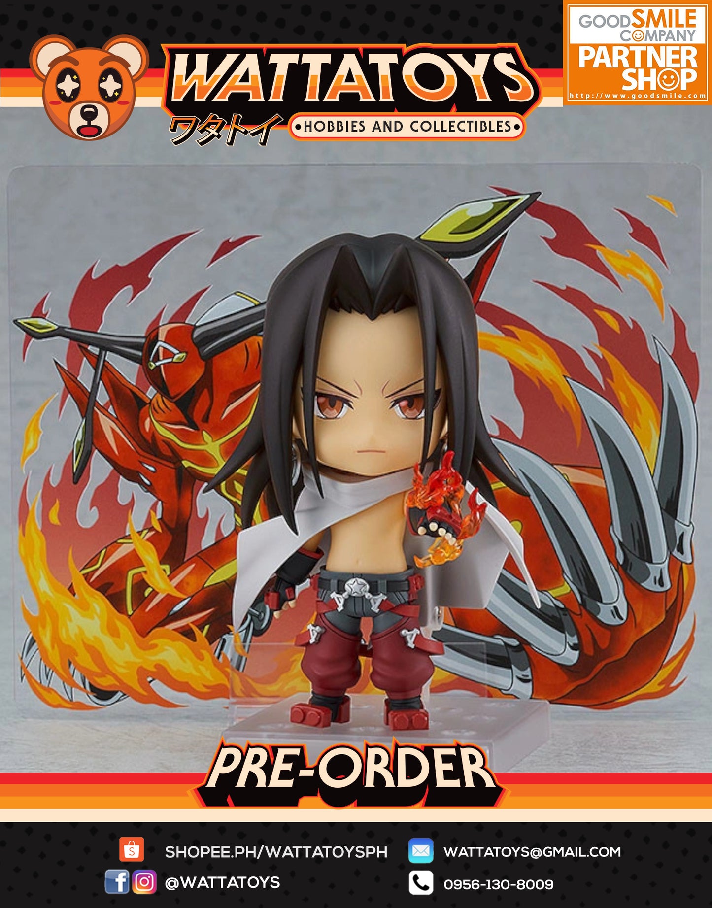 PRE ORDER Nendoroid #1937 Shaman King Hao