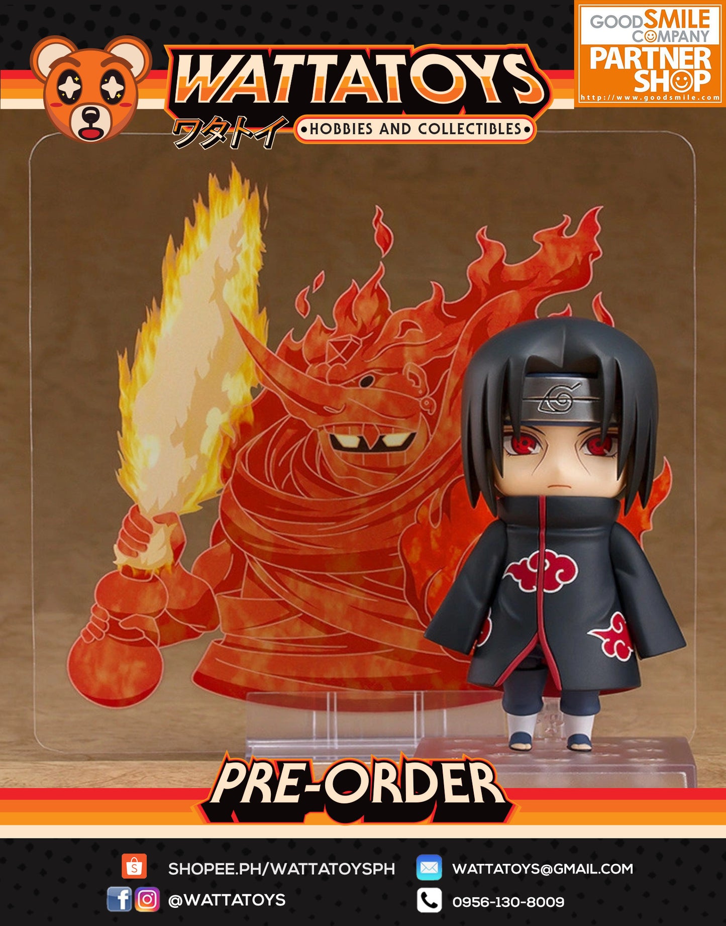 PRE ORDER Nendoroid #820 Naruto Shippuden - Itachi Uchiha (re-run)