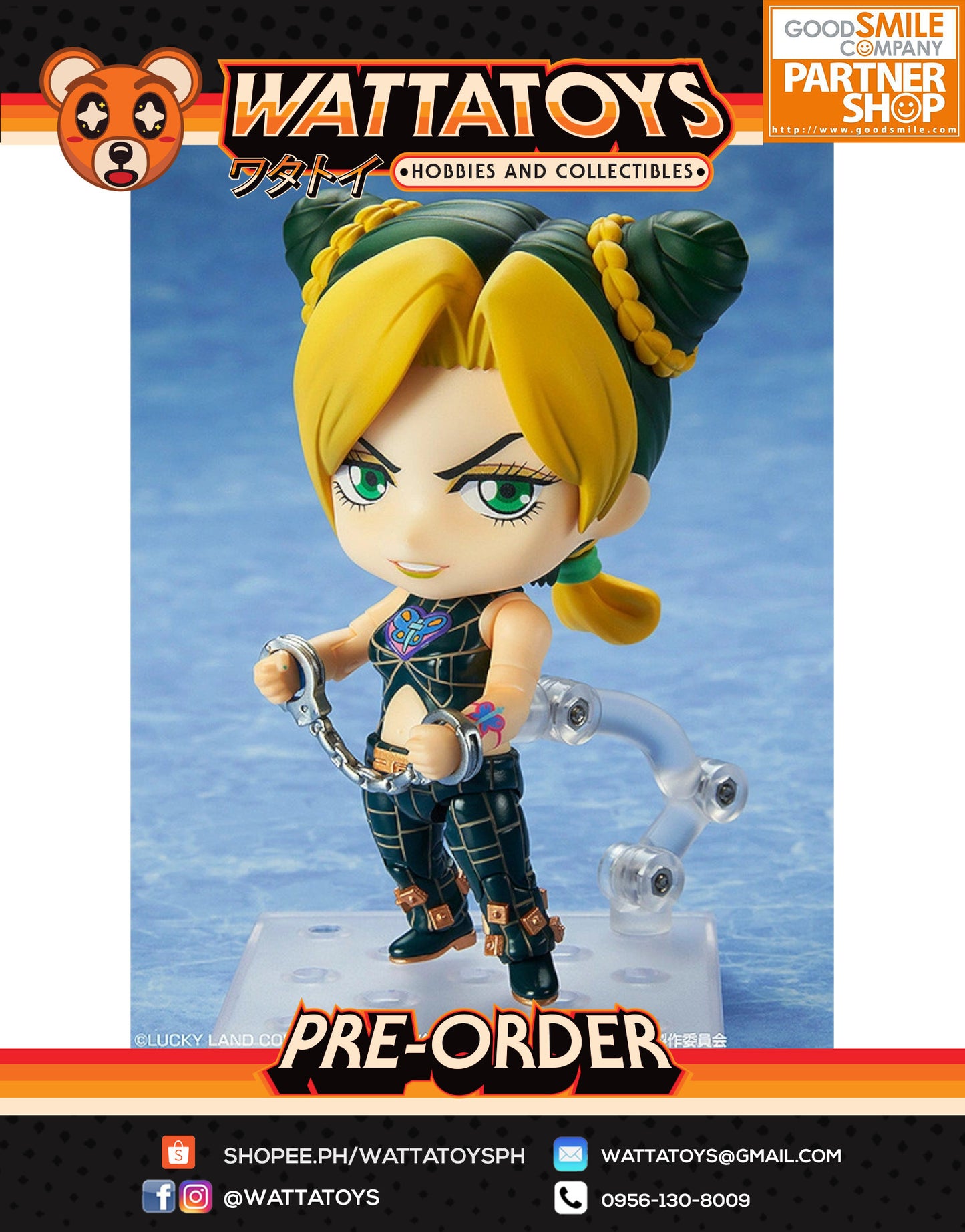 PRE ORDER Nendoroid #1815 JoJo's Bizarre Adventure: Stone Ocean - Jolyne Cujoh