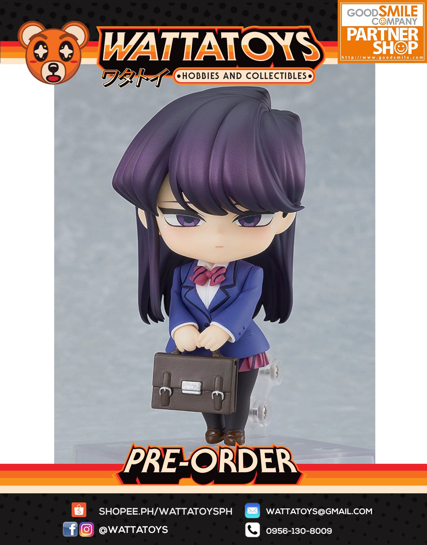 PRE ORDER Nendoroid #1853 Komi Can't Communicate - Shoko Komi