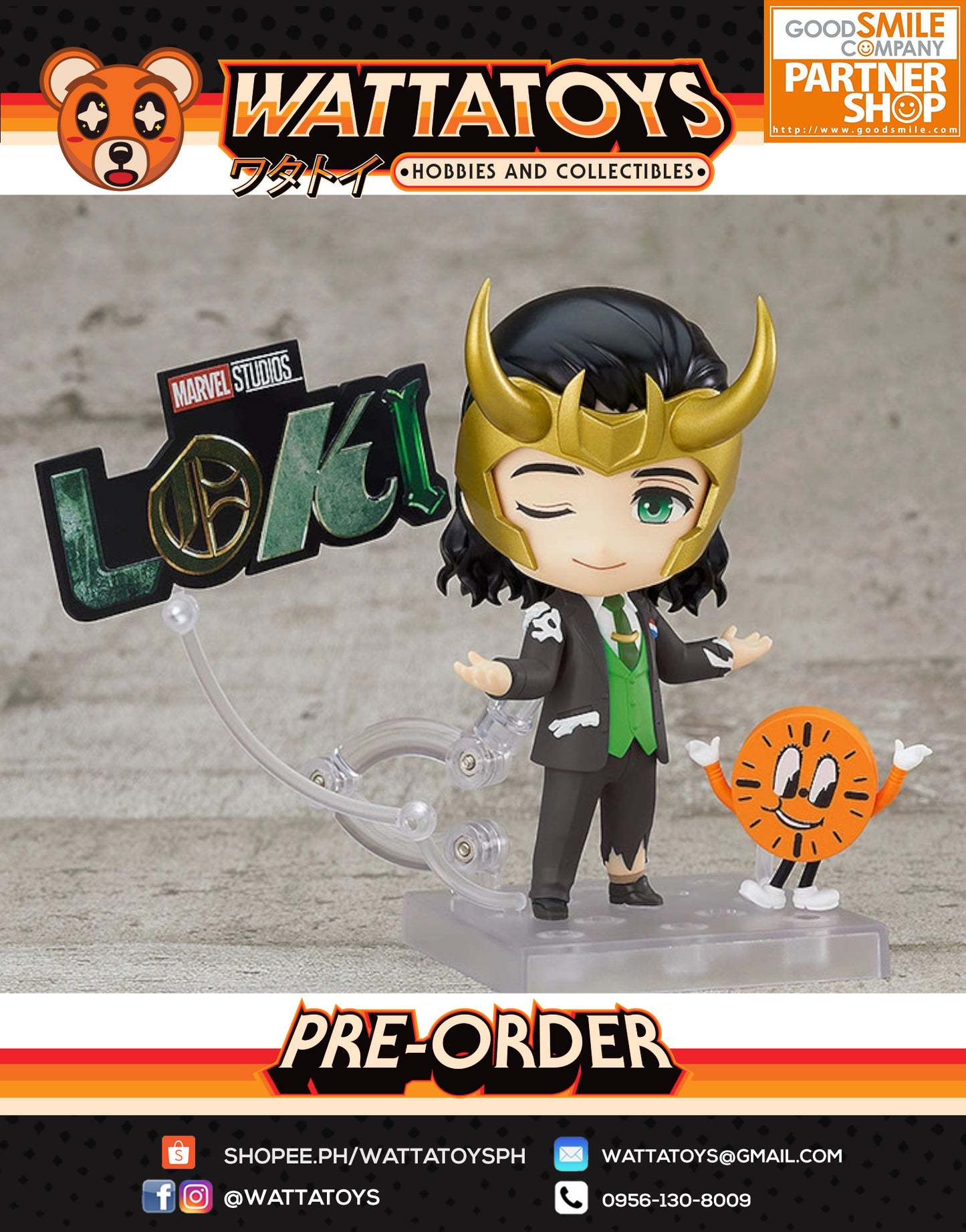 PRE ORDER Nendoroid #1681-DX Loki: TVA & President Ver.