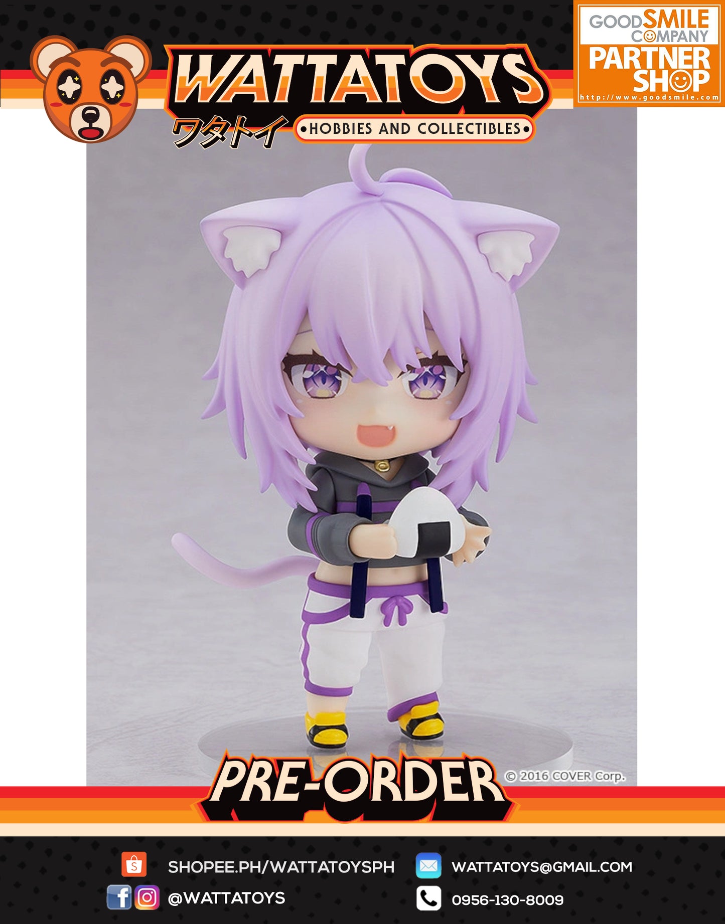 [LIMITED] PRE ORDER Nendoroid #1860 hololive production - Nekomata Okayu