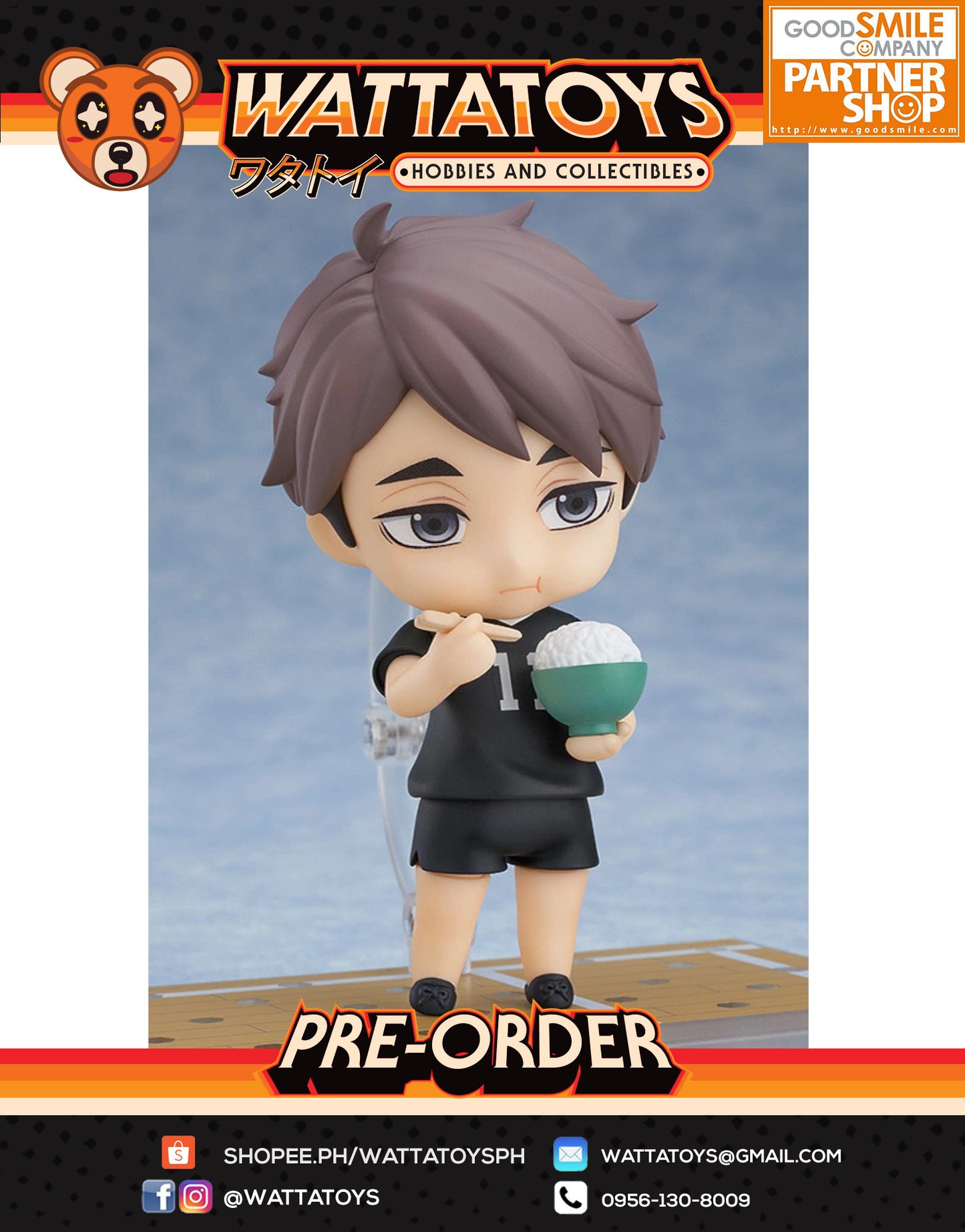 PRE ORDER Nendoroid #1443 Haikyu! - Osamu Miya (re-run)