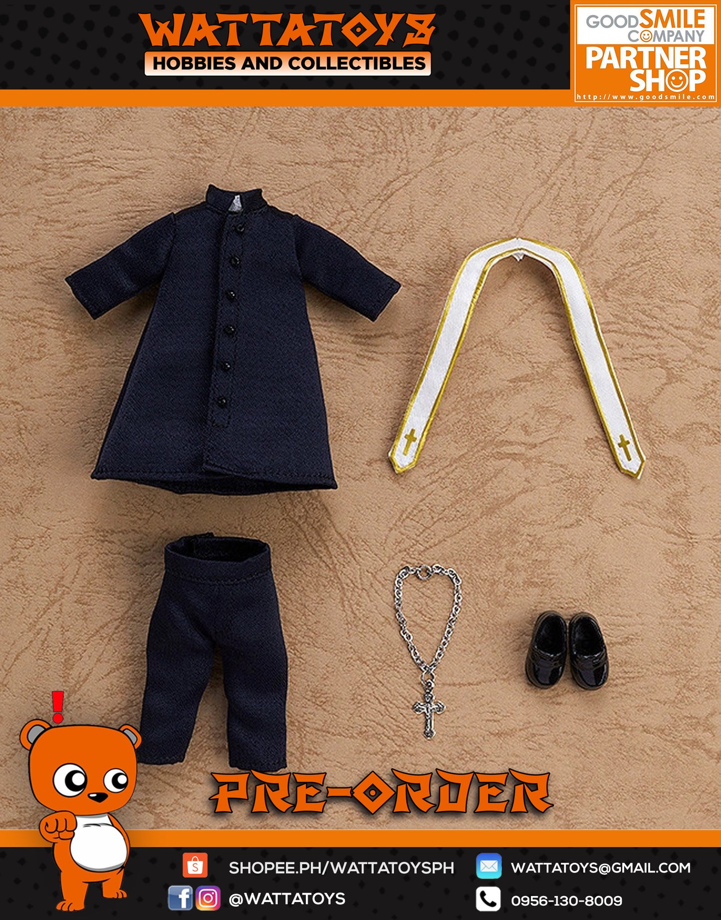 PRE ORDER Nendoroid Doll Outfit Set: (Priest)