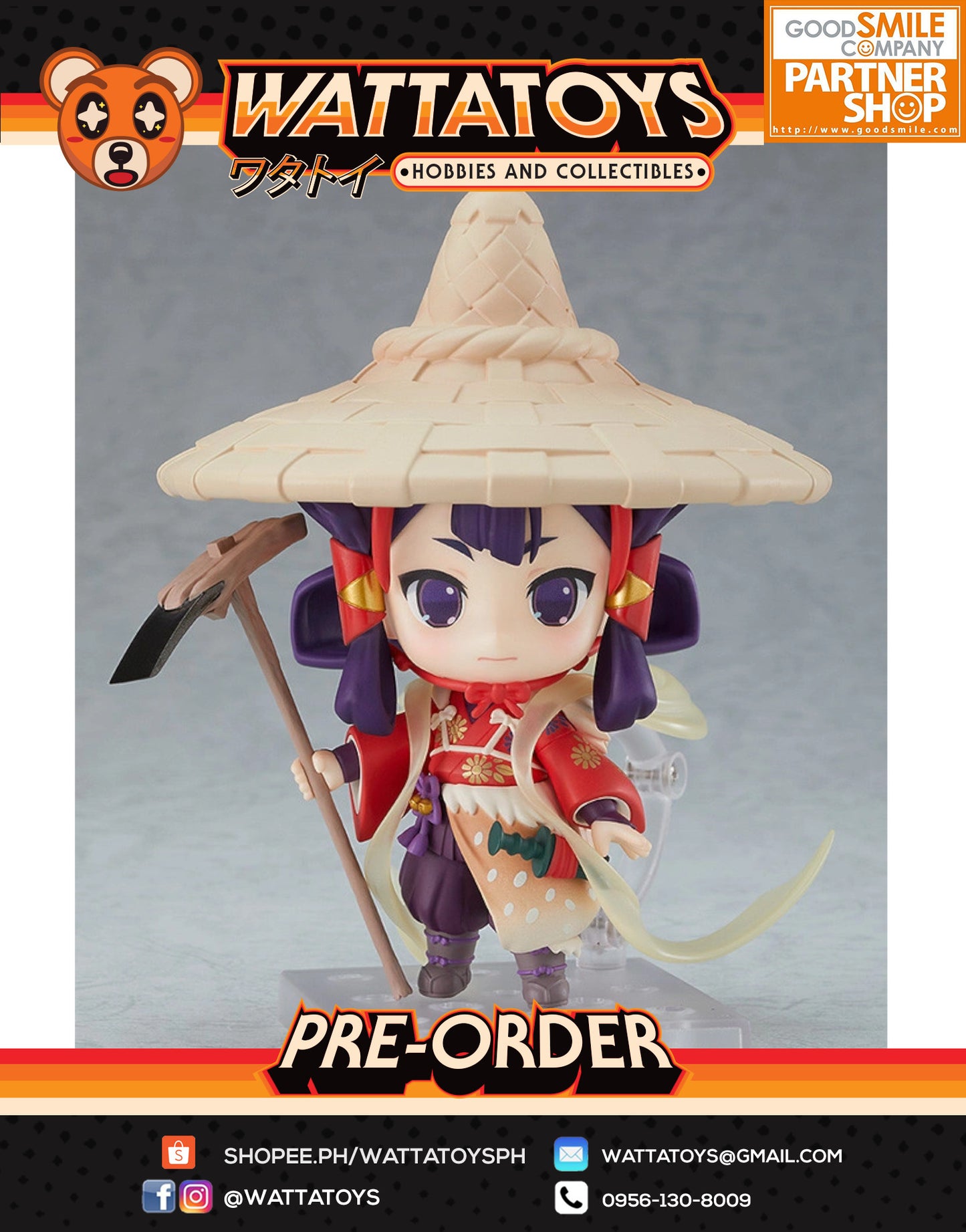 PRE ORDER Nendoroid #1674 Sakuna of Rice and Ruin - Princess Sakuna