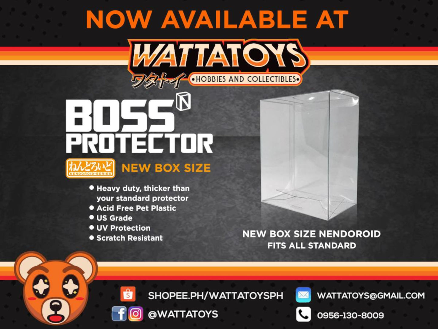 BOSS PROTECTOR for NENDOROID (New Box Size)