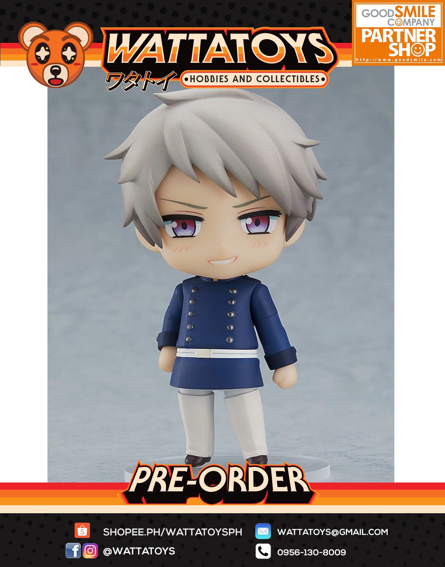 PRE ORDER Nendoroid 1994 Hetalia World★Stars - Prussia