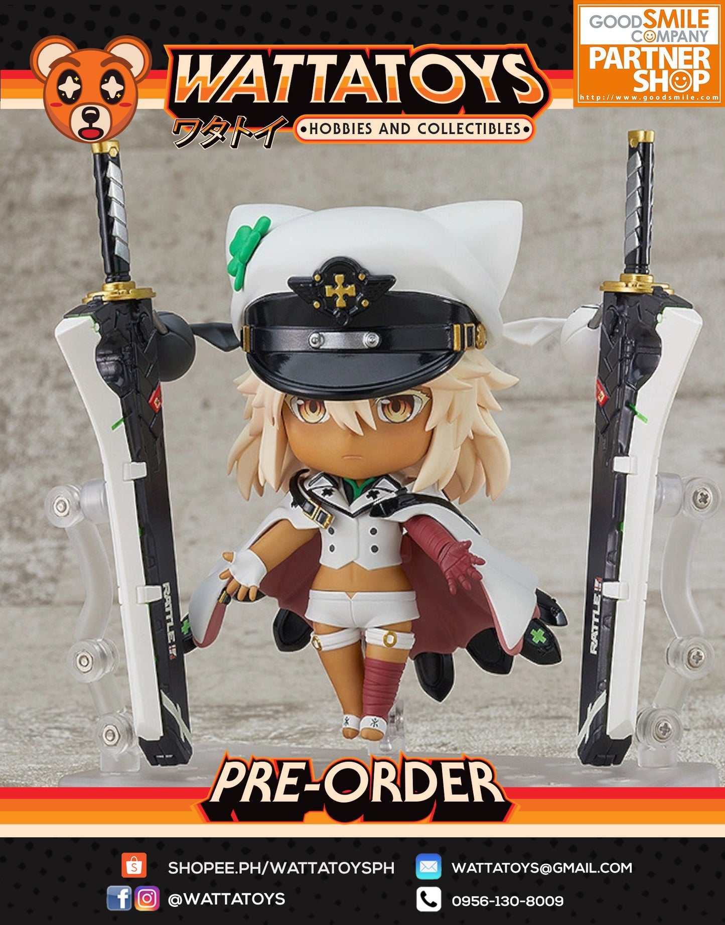 PRE ORDER Nendoroid #1894 GUILTY GEAR -STRIVE- Ramlethal Valentine