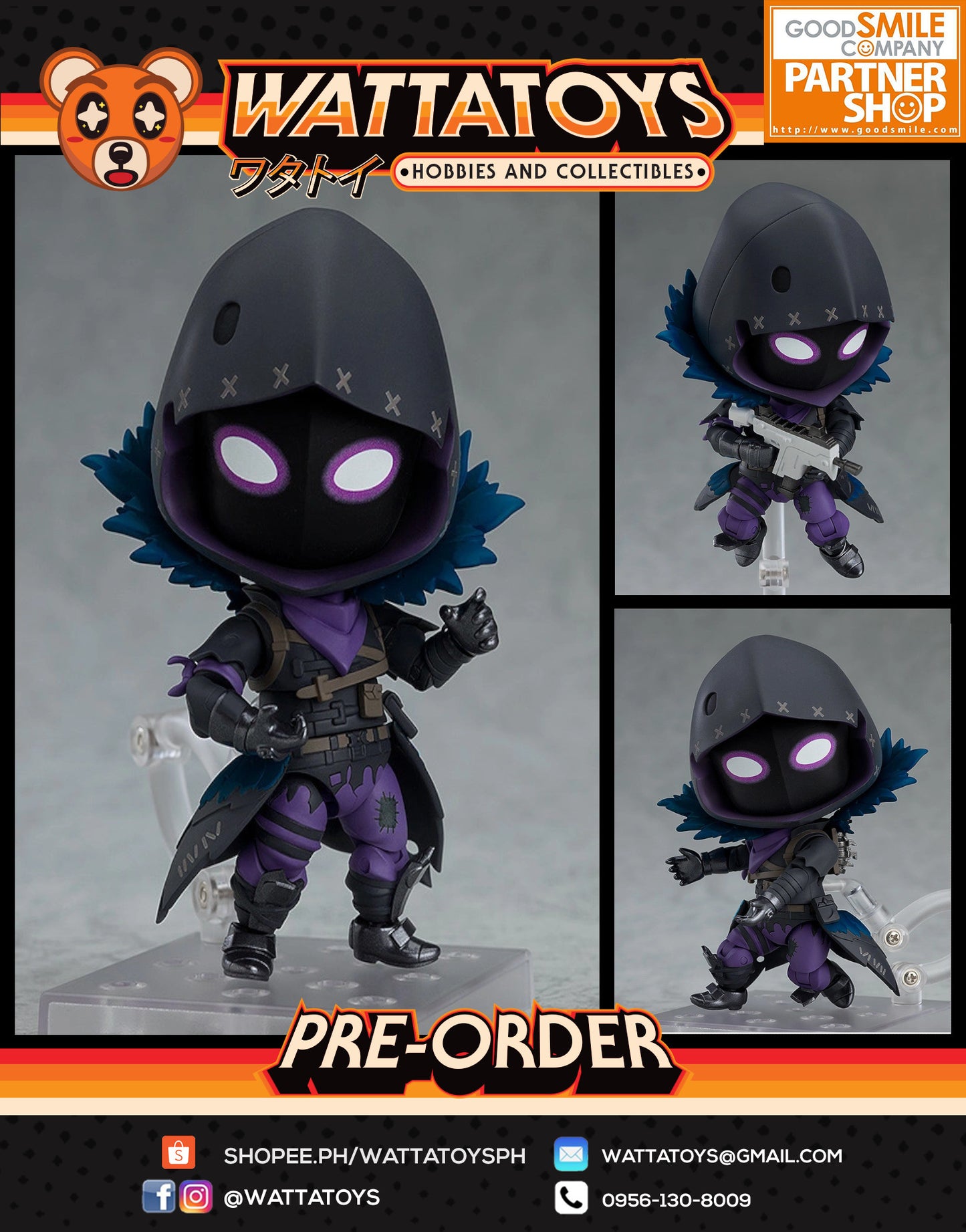 PRE ORDER Nendoroid #1435 Fortnite - Raven