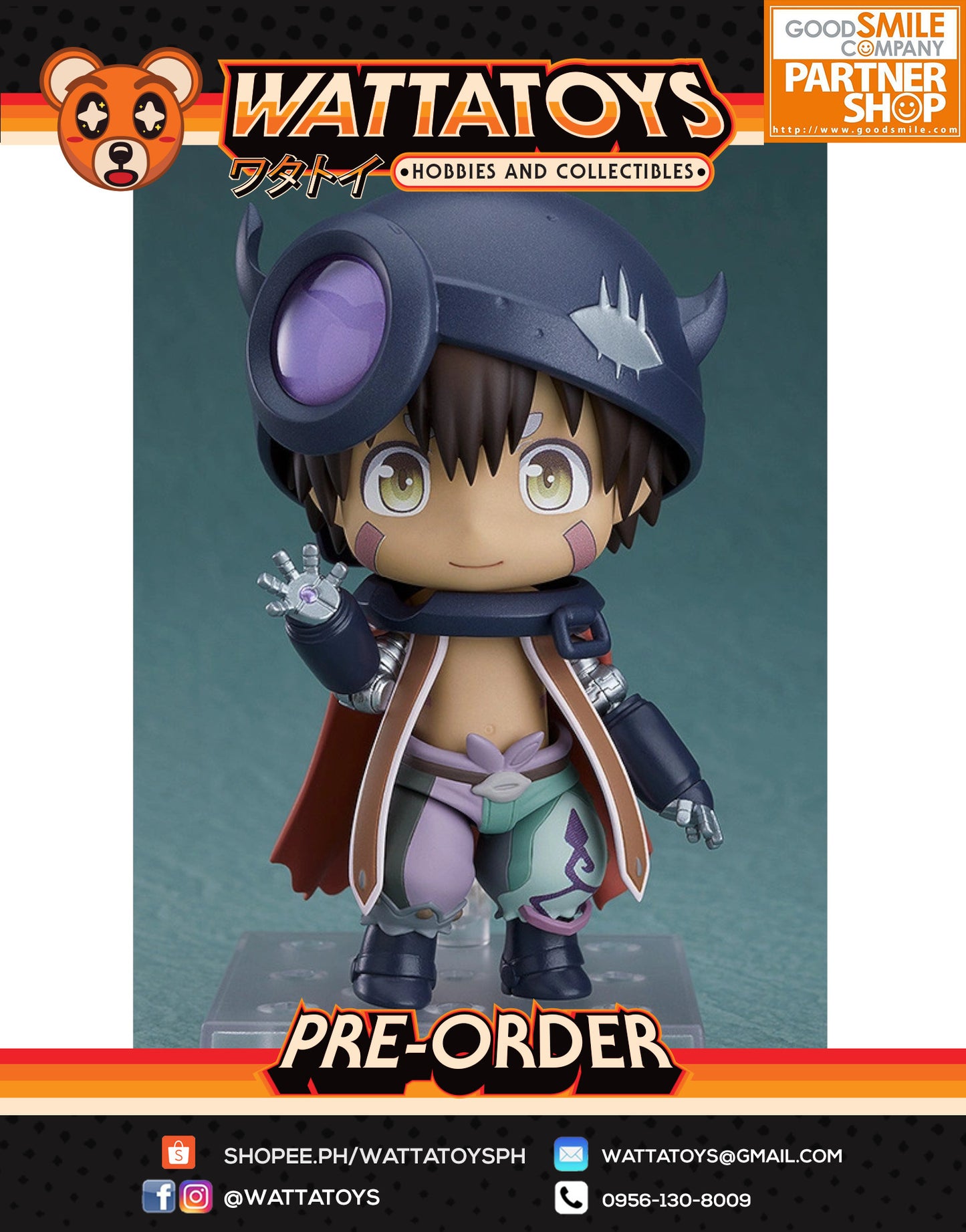 PRE ORDER Nendoroid 1053 Made in Abyss Reg (re-run)