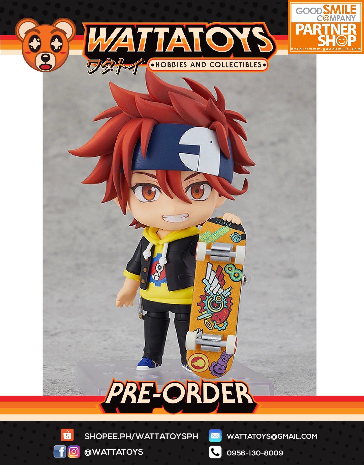 PRE ORDER Nendoroid 2048 SK8 the Infinity - Reki