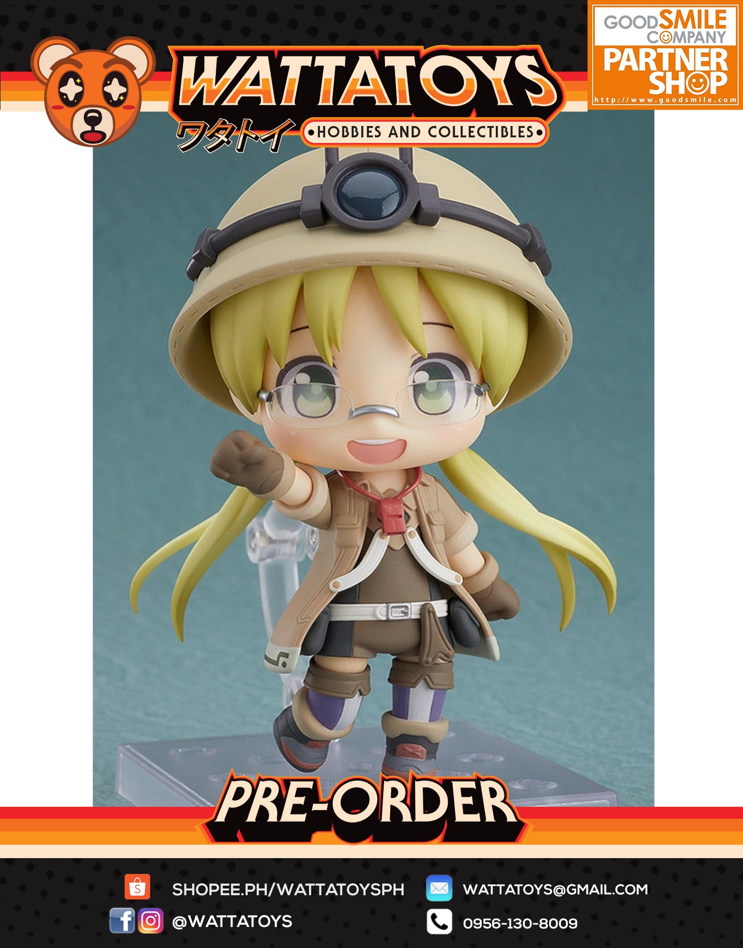 PRE ORDER Nendoroid #1054 Made in Abyss - Riko (re-run)