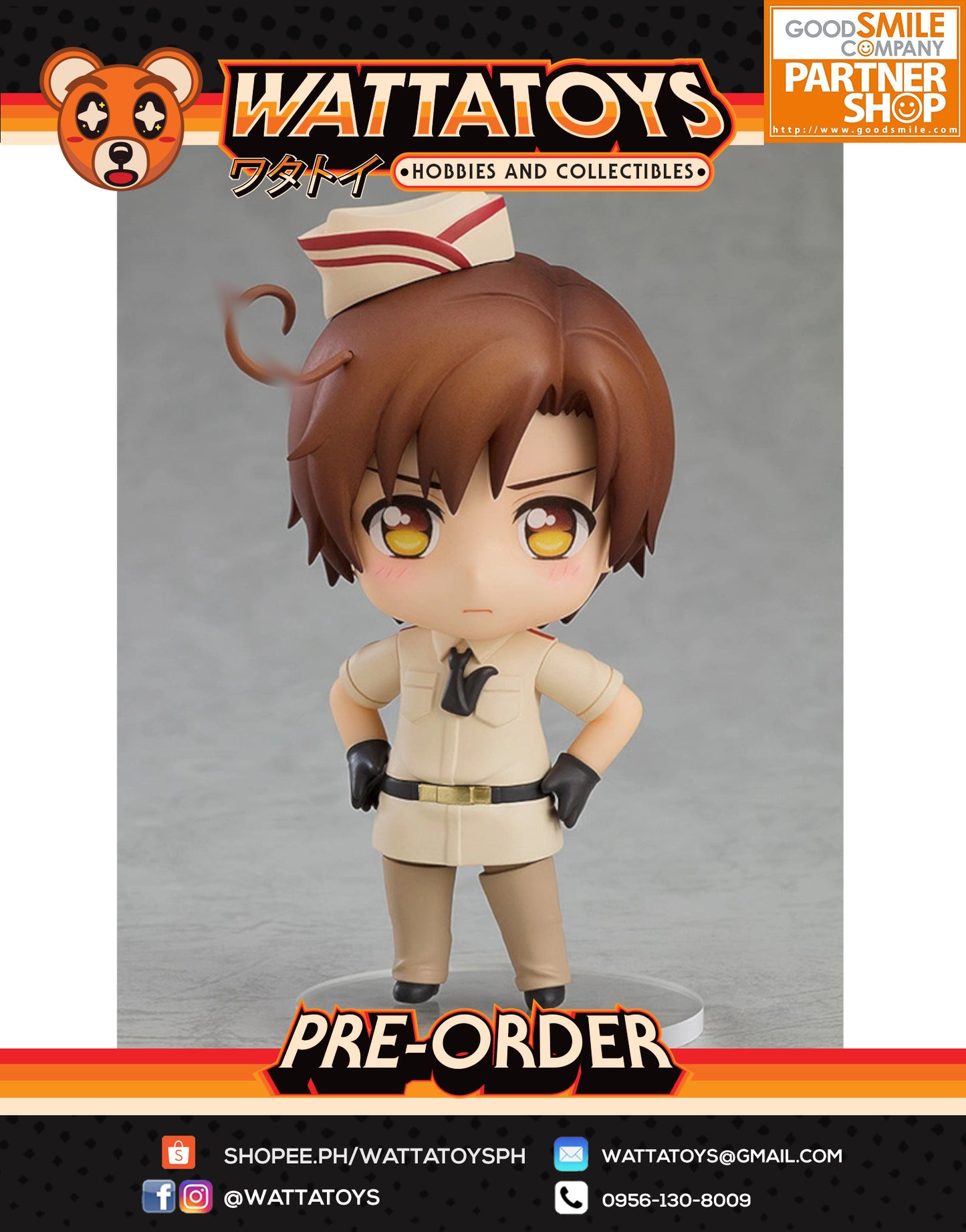 PRE ORDER Nendoroid #1958 Hetalia World★Stars - Romano