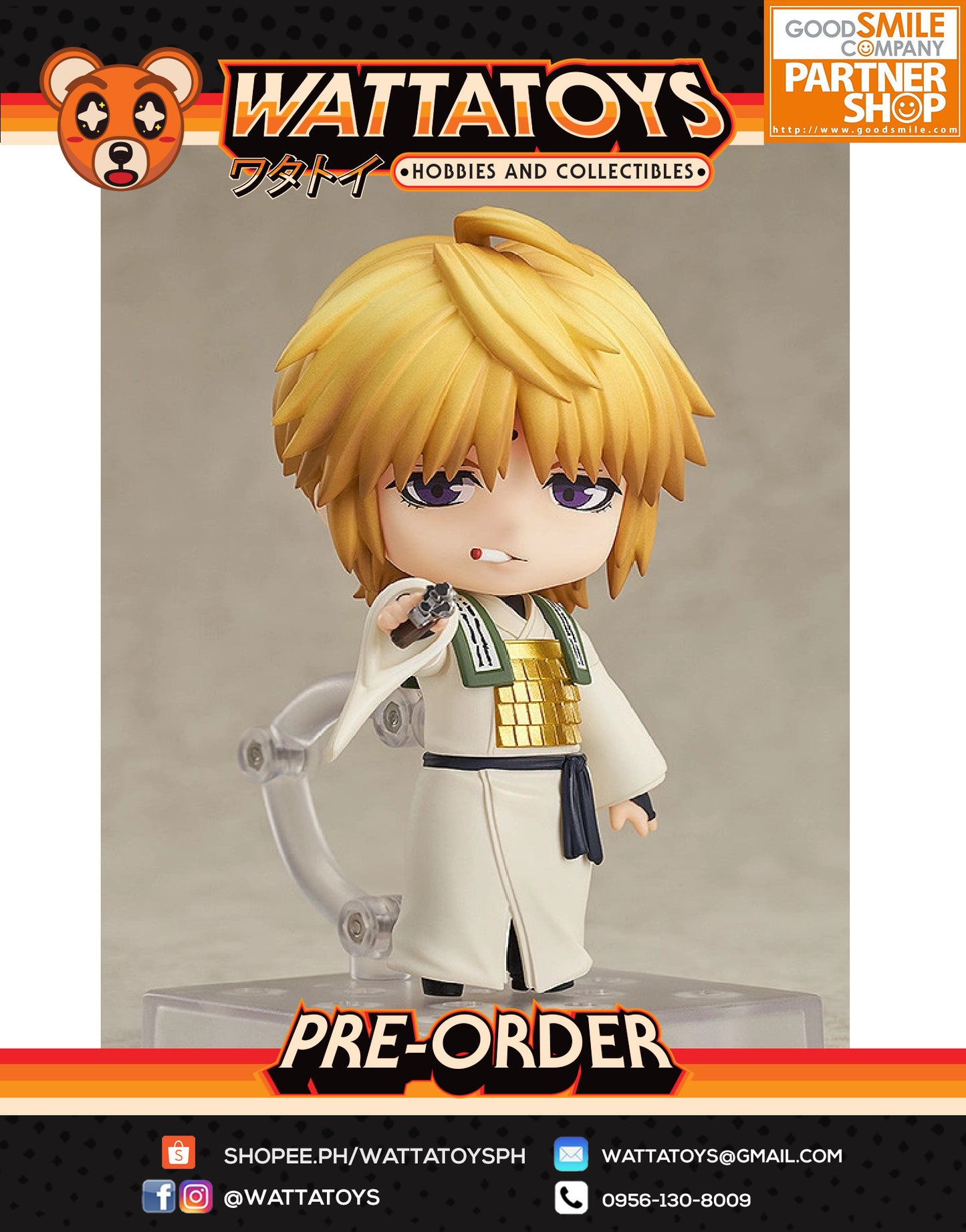 PRE ORDER Nendoroid 2086 Saiyuki RELOAD ZEROIN - Genjo Sanzo