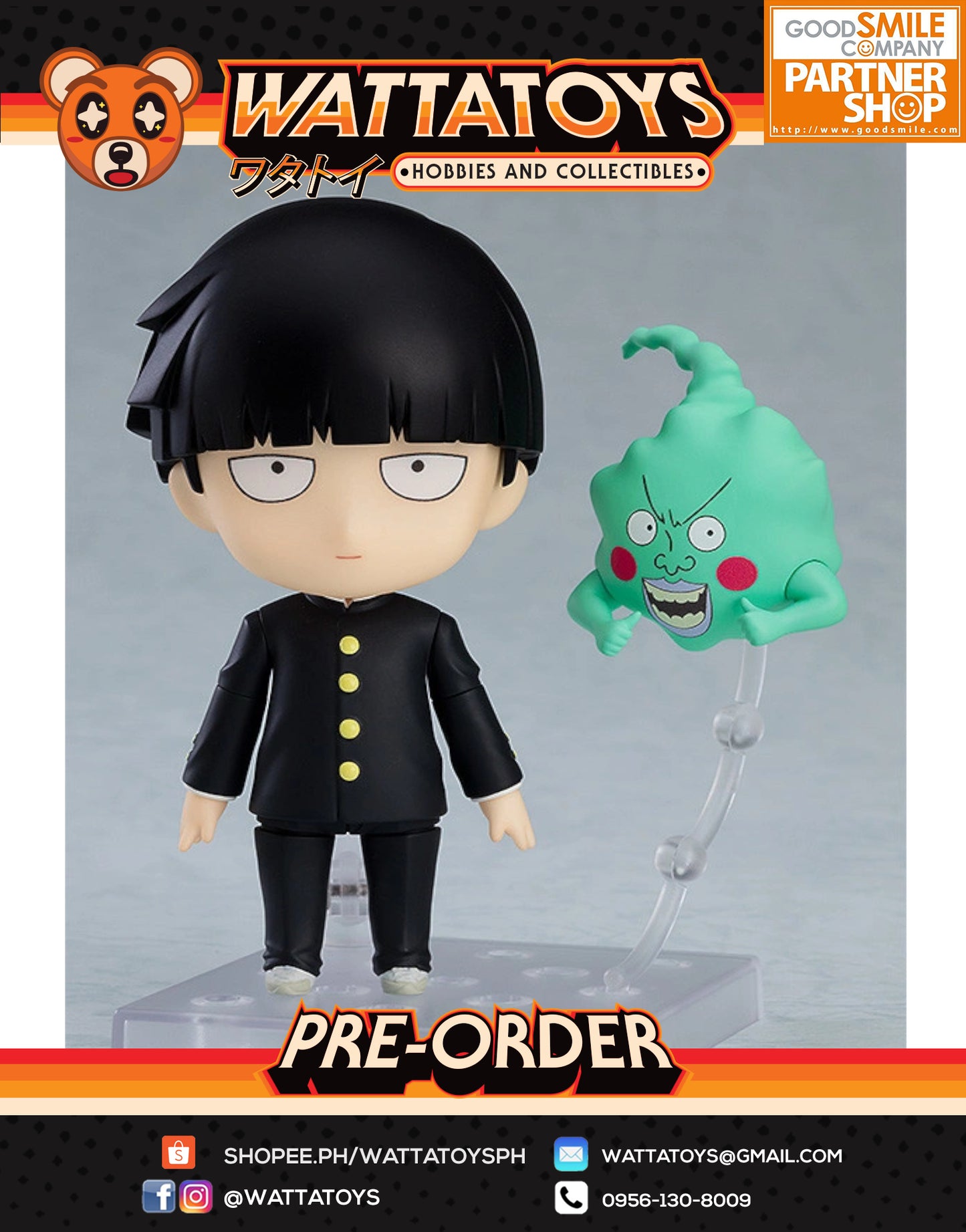 PRE ORDER Nendoroid #1913 Mob Psycho 100 III - Shigeo Kageyama