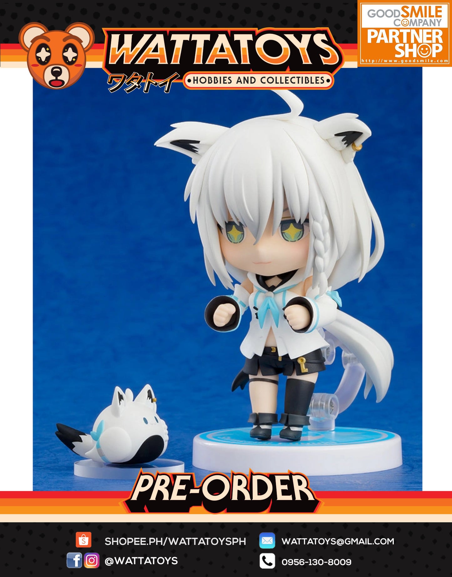 [LIMITED] PRE ORDER Nendoroid #1821 Hololive Production - Shirakami Fubuki