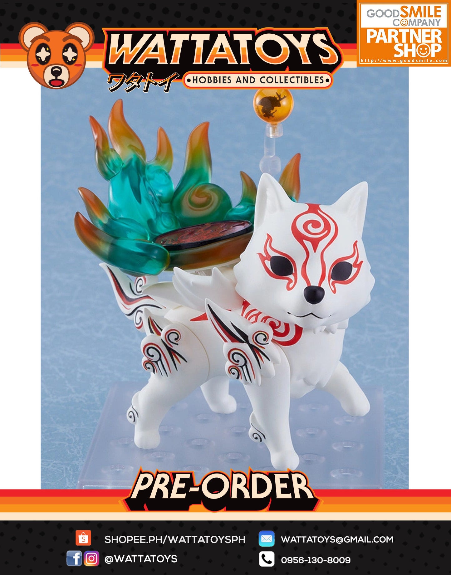 PRE ORDER Nendoroid #1697 Okami - Shiranui