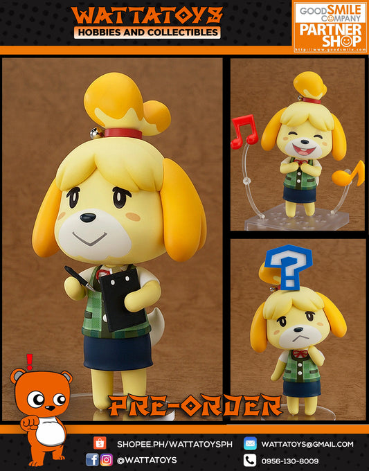 PRE ORDER Nendoroid #327 Animal Crossing: New Leaf - Shizue/Isabelle (2nd Pre-order Period)