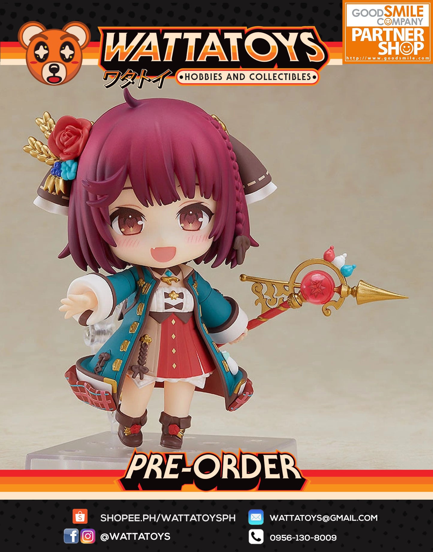 PRE ORDER Nendoroid 2020 Atelier Sophie 2: The Alchemist of the Mysterious Dream - Sophie Neuenmuller