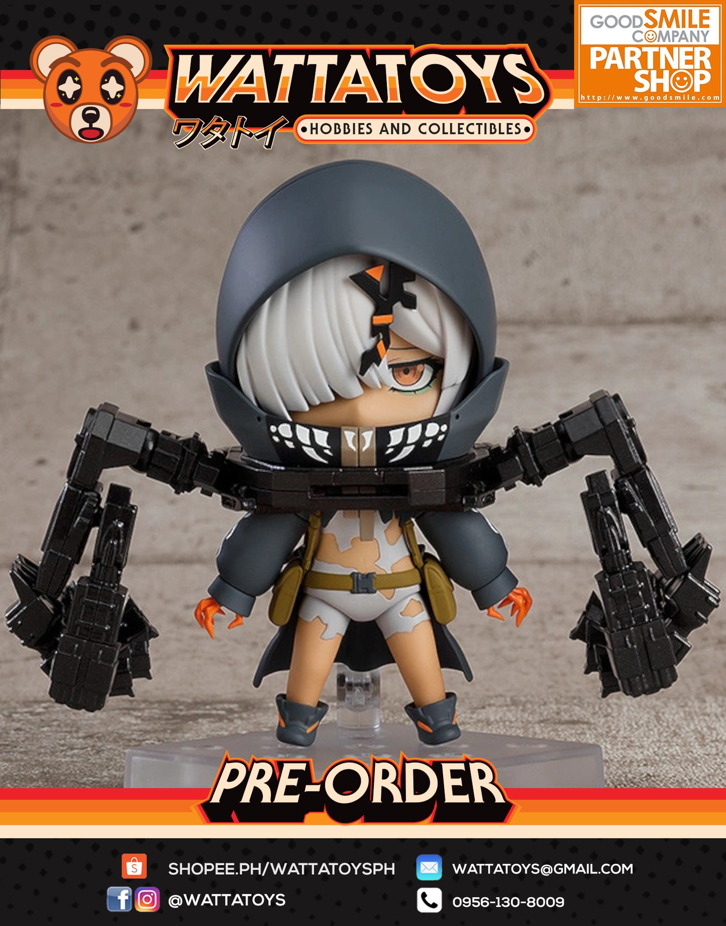 PRE ORDER Nendoroid #1949 BLACK★★ROCK SHOOTER: DAWN FALL - Strength: DAWN FALL Ver.