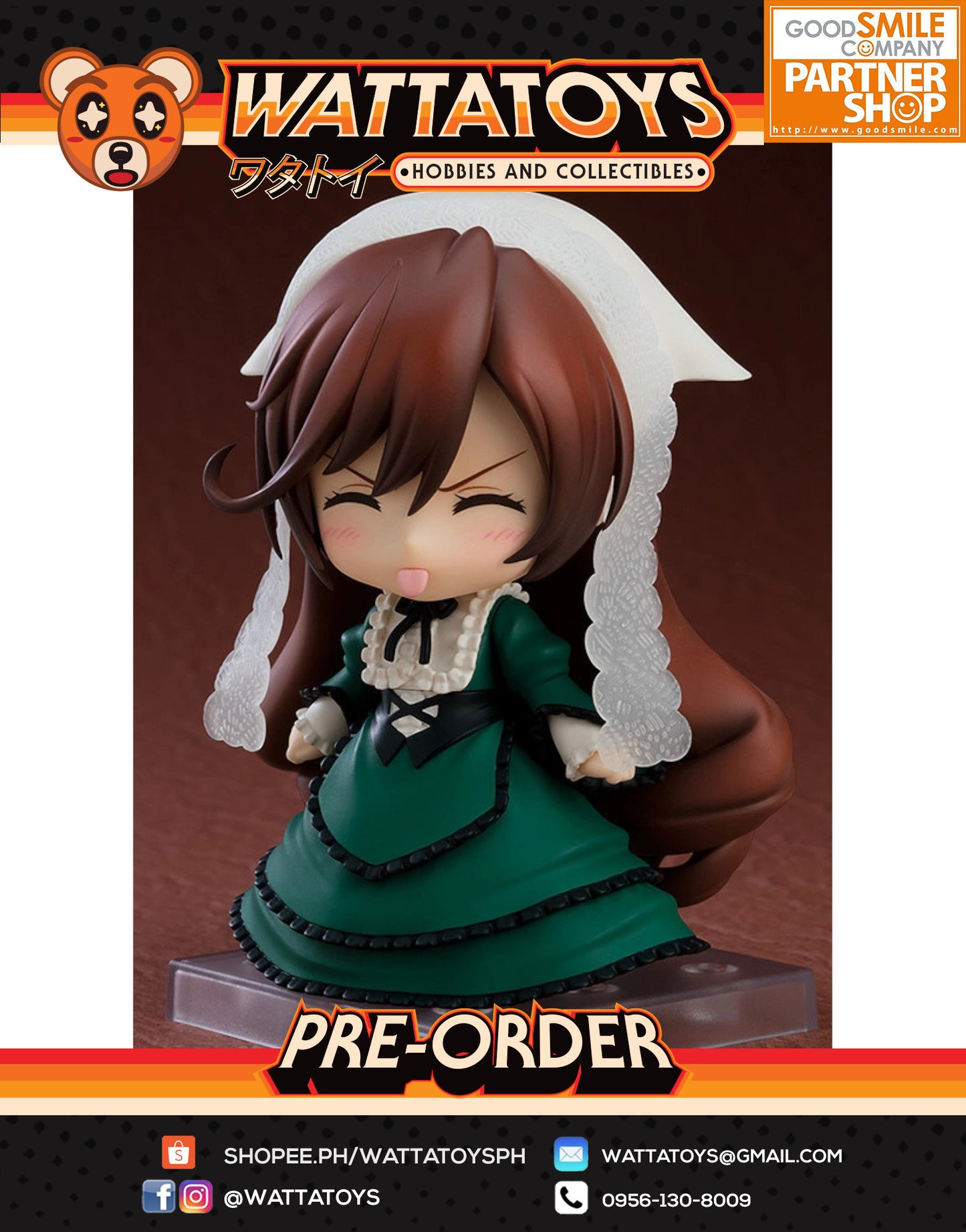 PRE ORDER Nendoroid #1710 Rozen Maiden - Suiseiseki