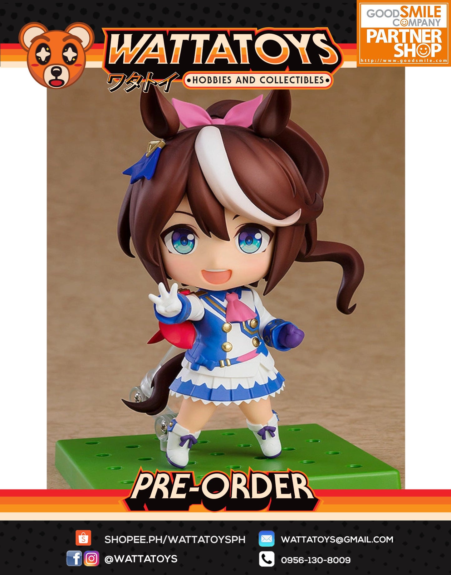 PRE ORDER Nendoroid 1995 Umamusume: Pretty Derby - Tokai Teio