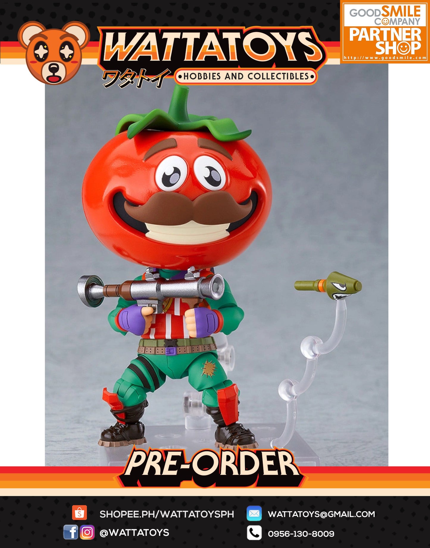 PRE ORDER Nendoroid #1450 Fortnite - Tomato Head