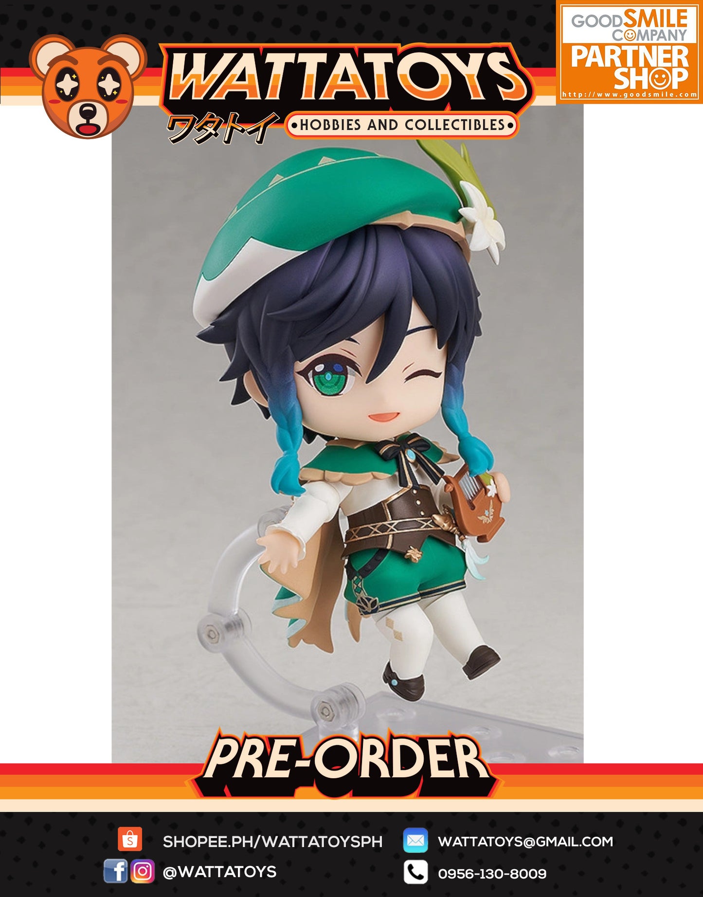 [LIMITED] PRE ORDER Nendoroid #1795 Genshin Impact Venti