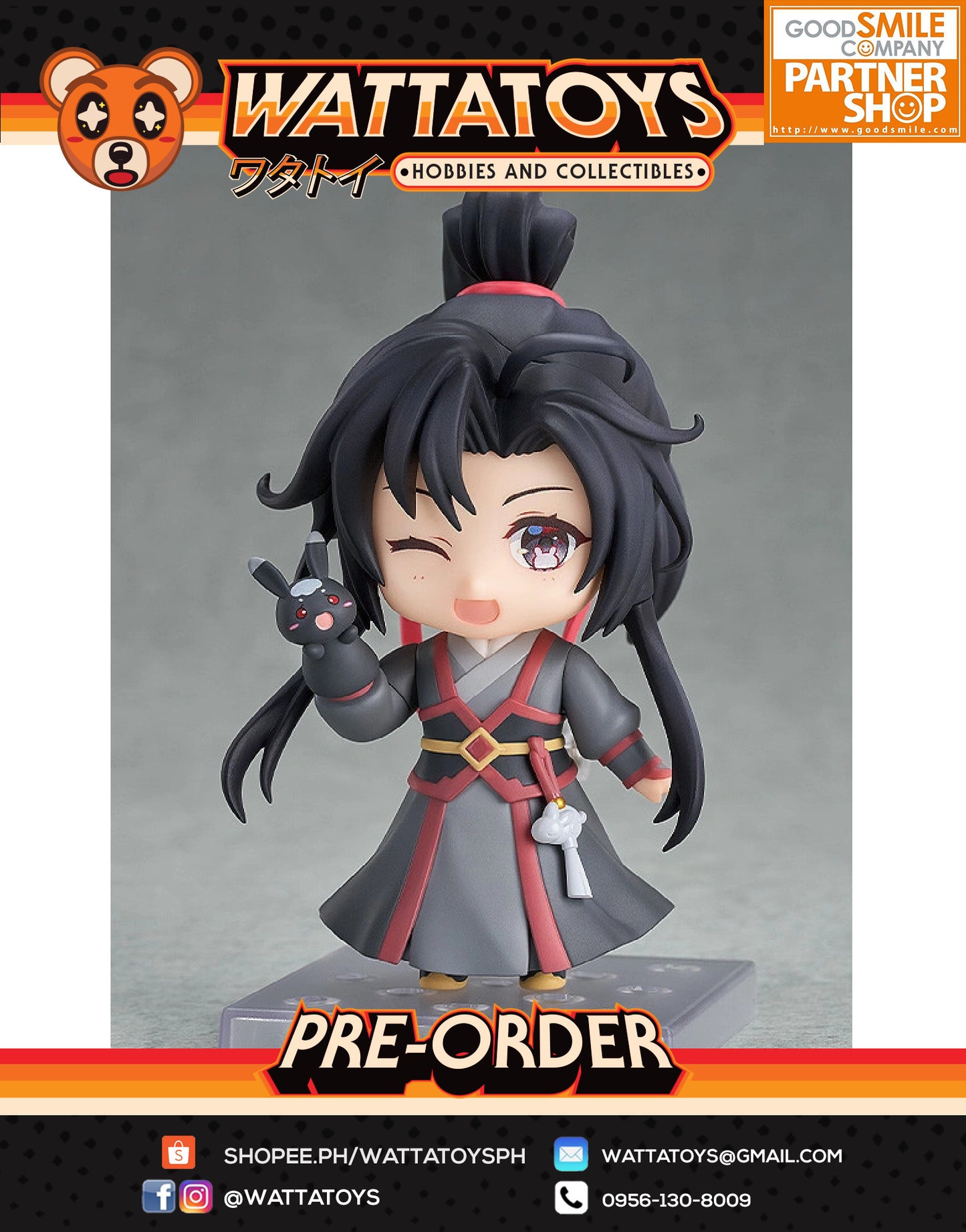 PRE ORDER Nendoroid 2071 The Master of Diabolism - Wei Wuxian: Year of the Rabbit Ver.