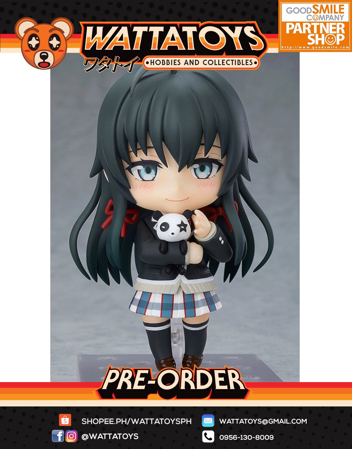 PRE ORDER Nendoroid #1307 My Teen Romantic Comedy SNAFU Climax - Yukino Yukinoshita (re-run)