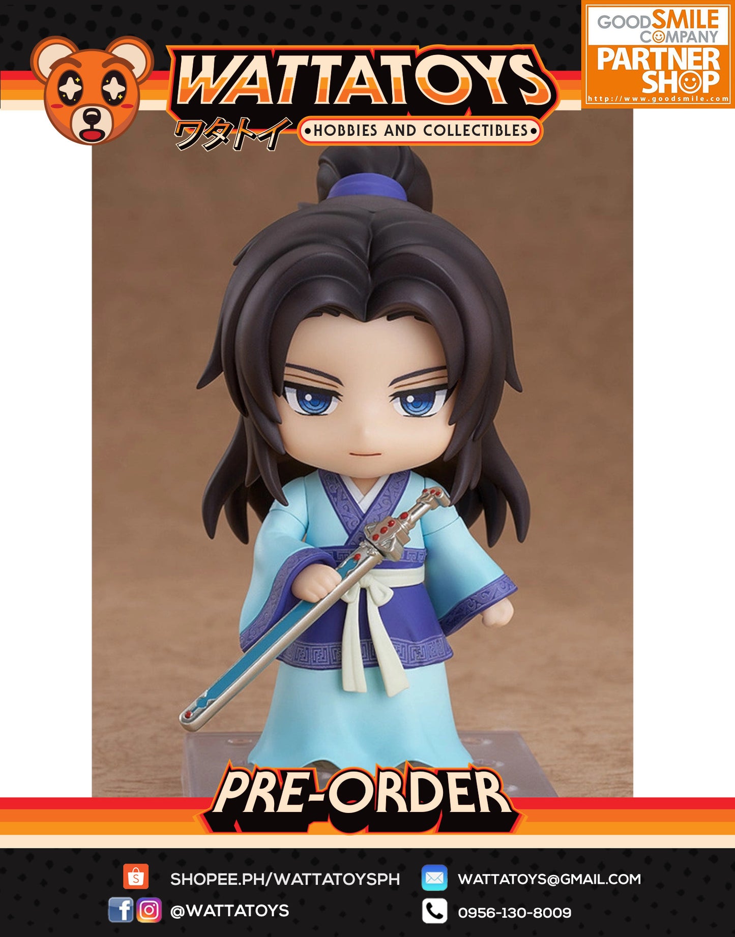 PRE ORDER Nendoroid #1632 The Legend of Qin - Zhang Liang