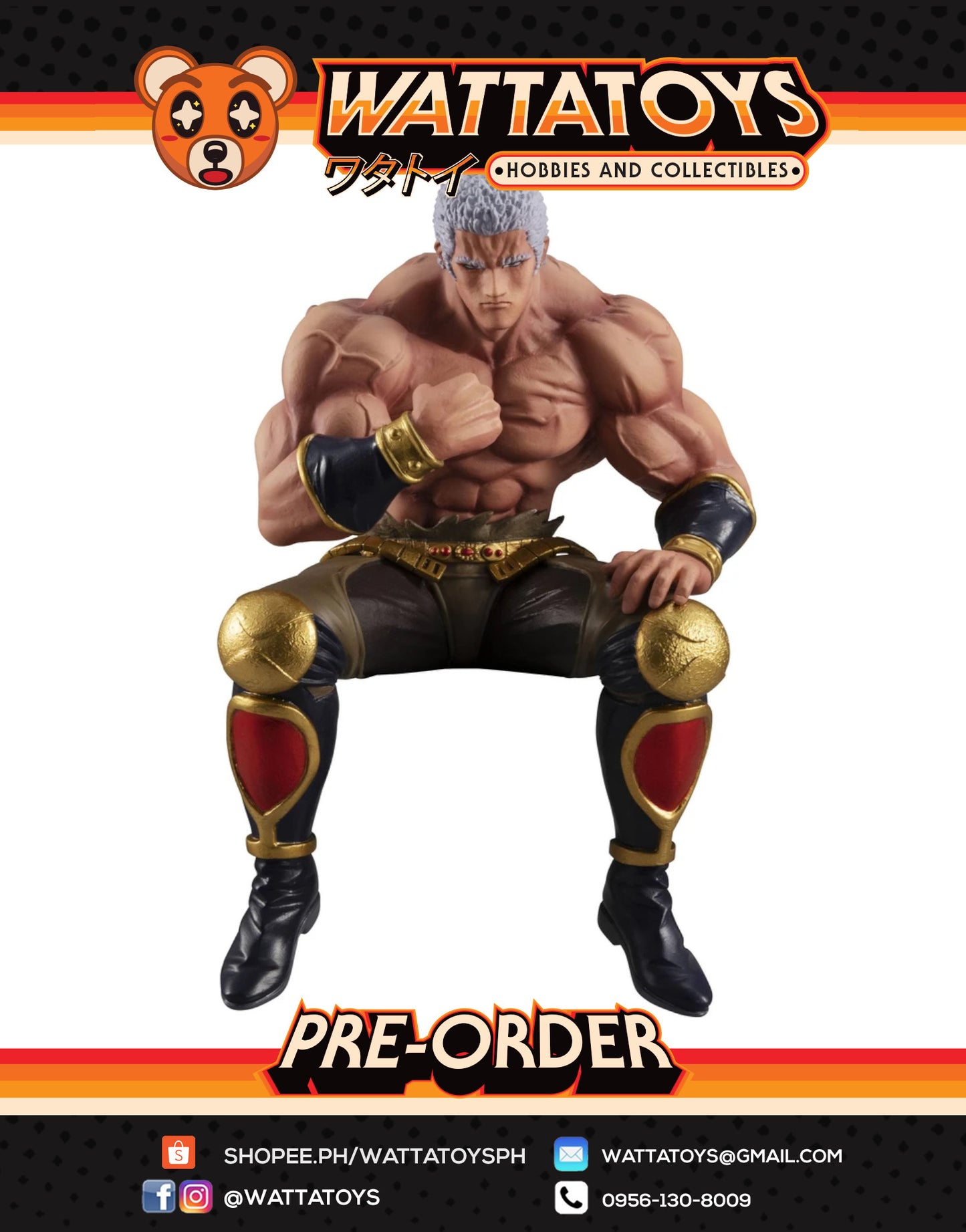 PRE ORDER Fist of the North Star Noodle Stopper Figure - RAOH