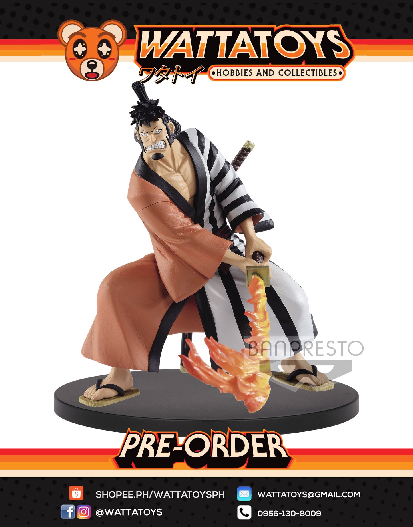 PRE ORDER One Piece Battle Record Collection - Kinemon
