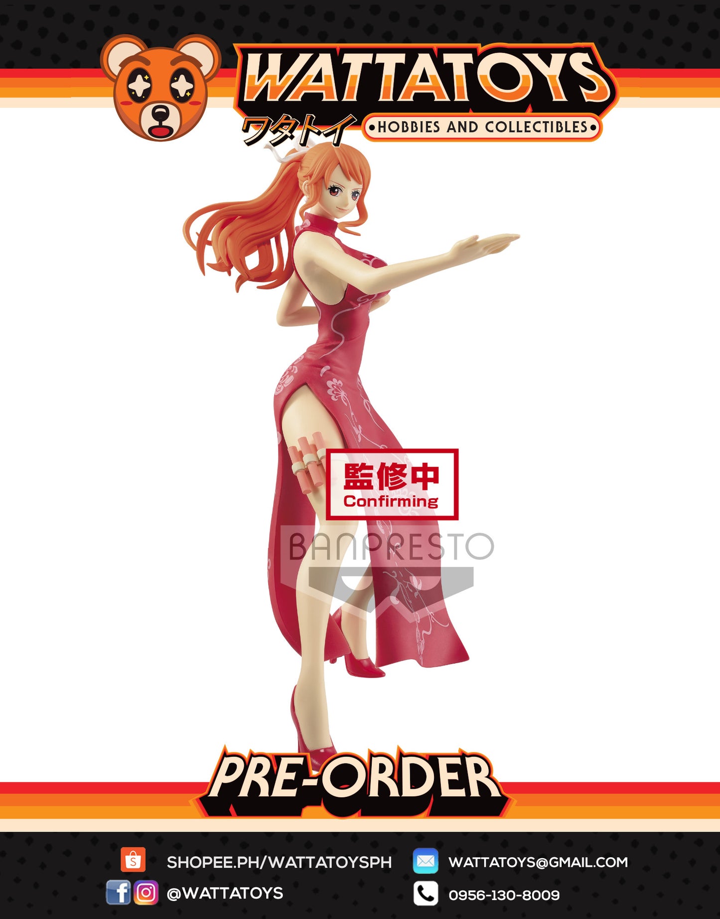 PRE ORDER One Piece Glitter & Glamours - Nami: Kung Fu Style