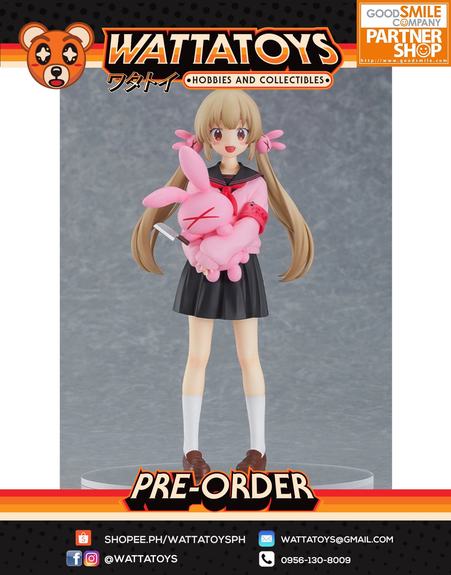 PRE ORDER Pop Up Parade Natori Sana School Uniform Ver.