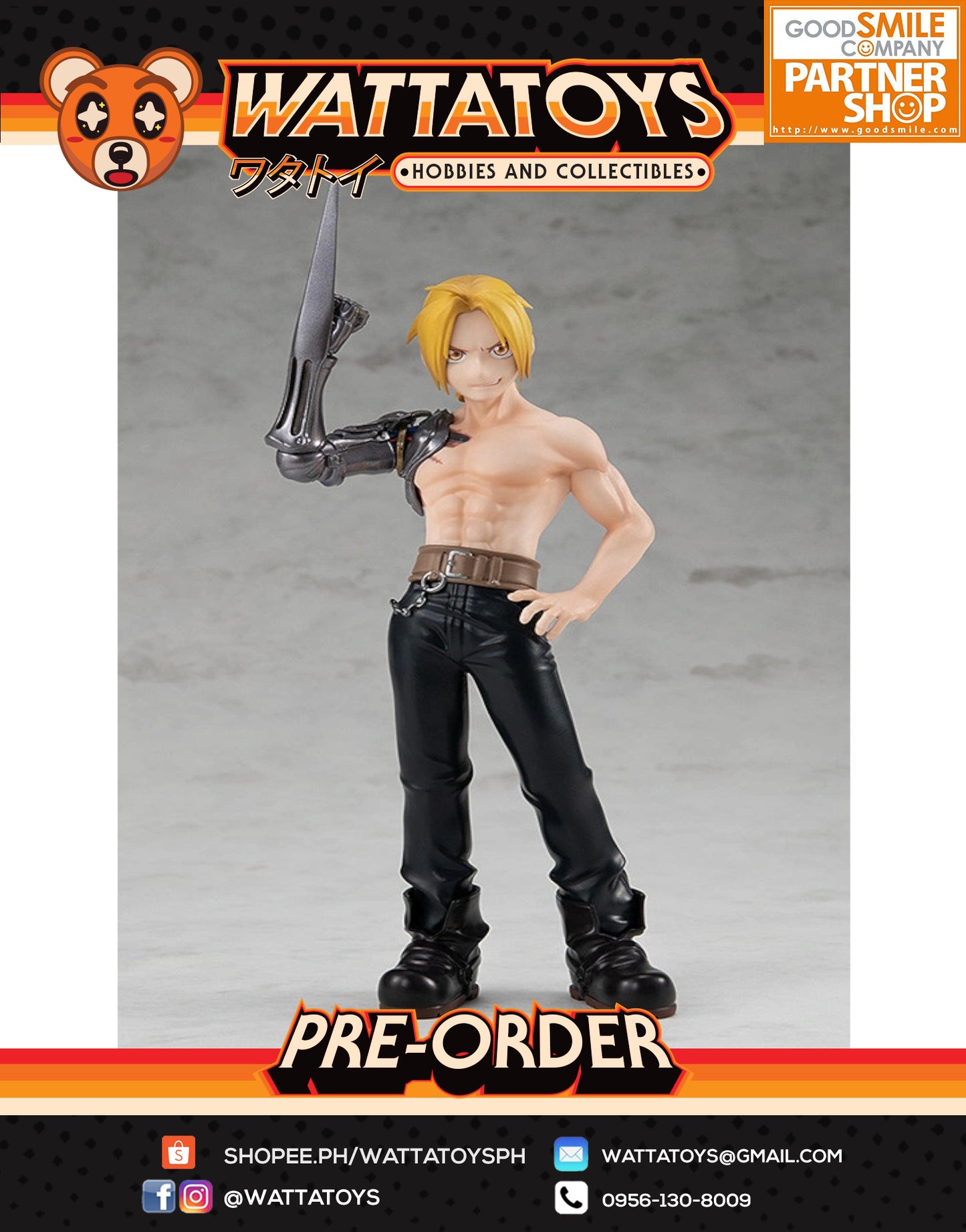 PRE ORDER POP UP Parade Fullmetal Alchemist: Brotherhood - Edward Elric (re-run)