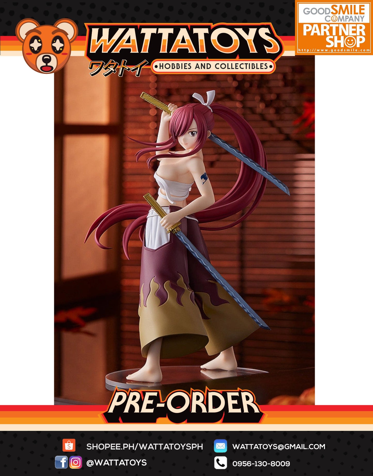 PRE ORDER Pop Up Parade Fairy Tail - Erza Scarlet: Demon Blade Benizakura Ver.