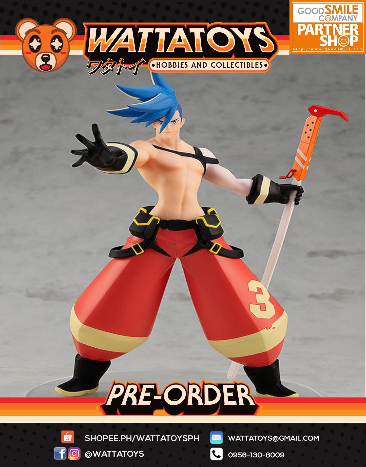 PRE ORDER POP UP Parade Promare - Galo Thymos