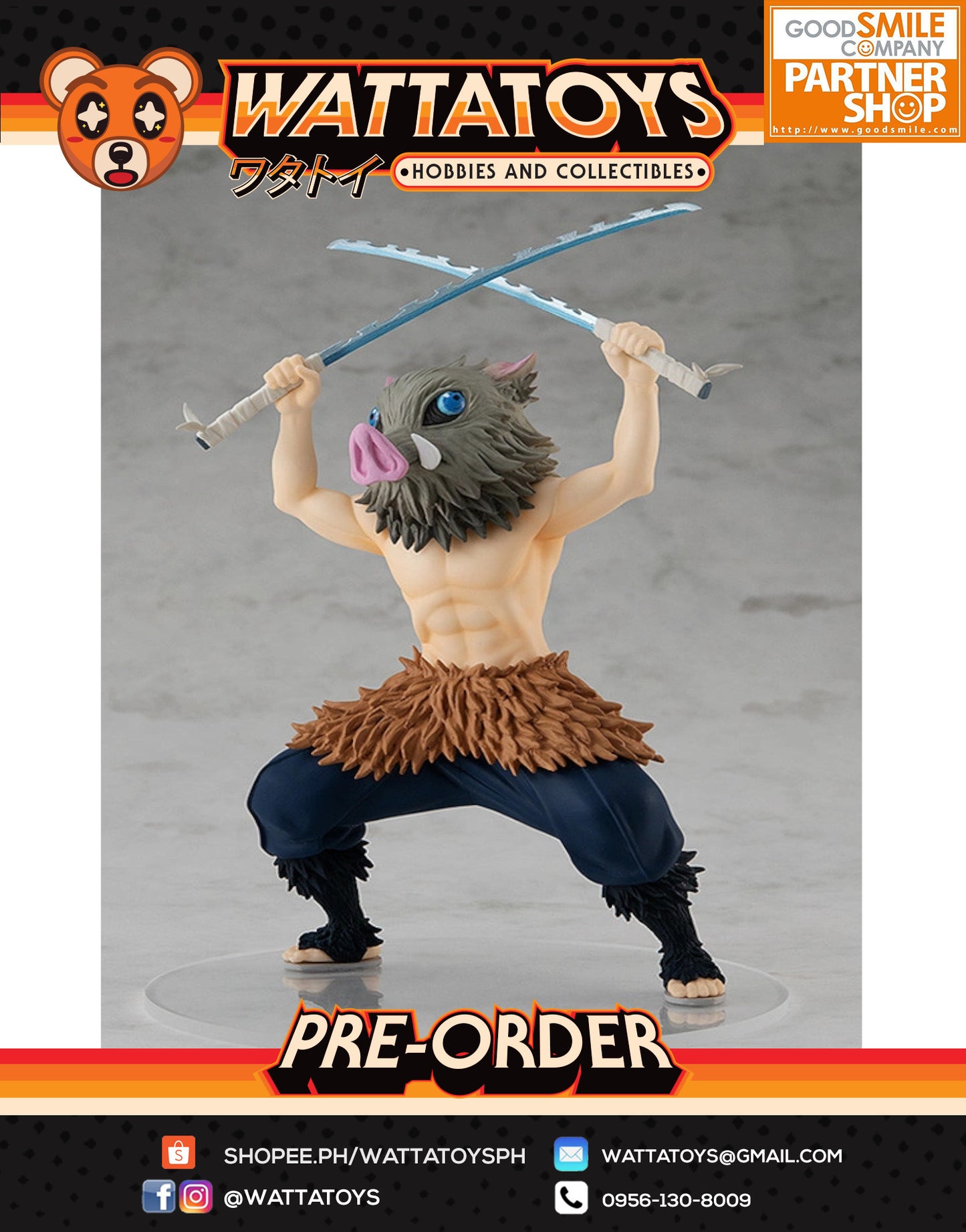 PRE ORDER Pop Up Parade Demon Slayer: Kimetsu no Yaiba - Inosuke Hashibira