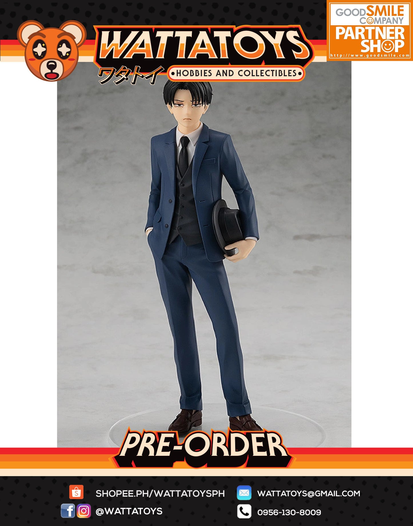 PRE ORDER POP UP PARADE Attack on Titan - Levi: Suit Ver.