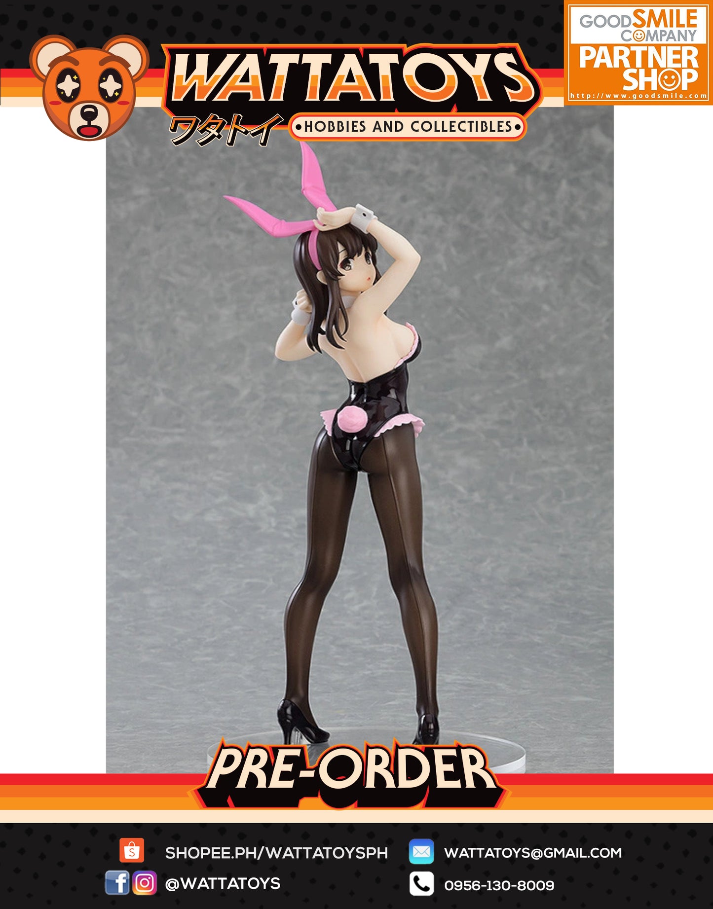 PRE ORDER Pop Up Parade Saekano the Movie: Finale - Megumi Kato Bunny Ver.