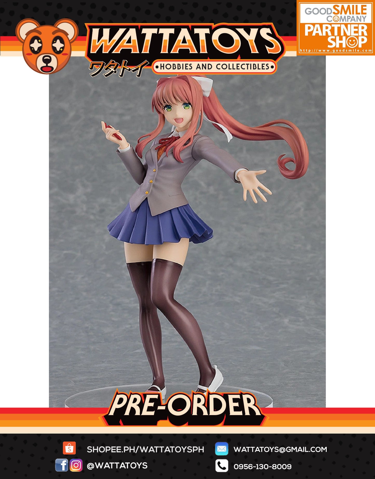 PRE ORDER POP UP PARADE Doki Doki Literature Club! - Monika