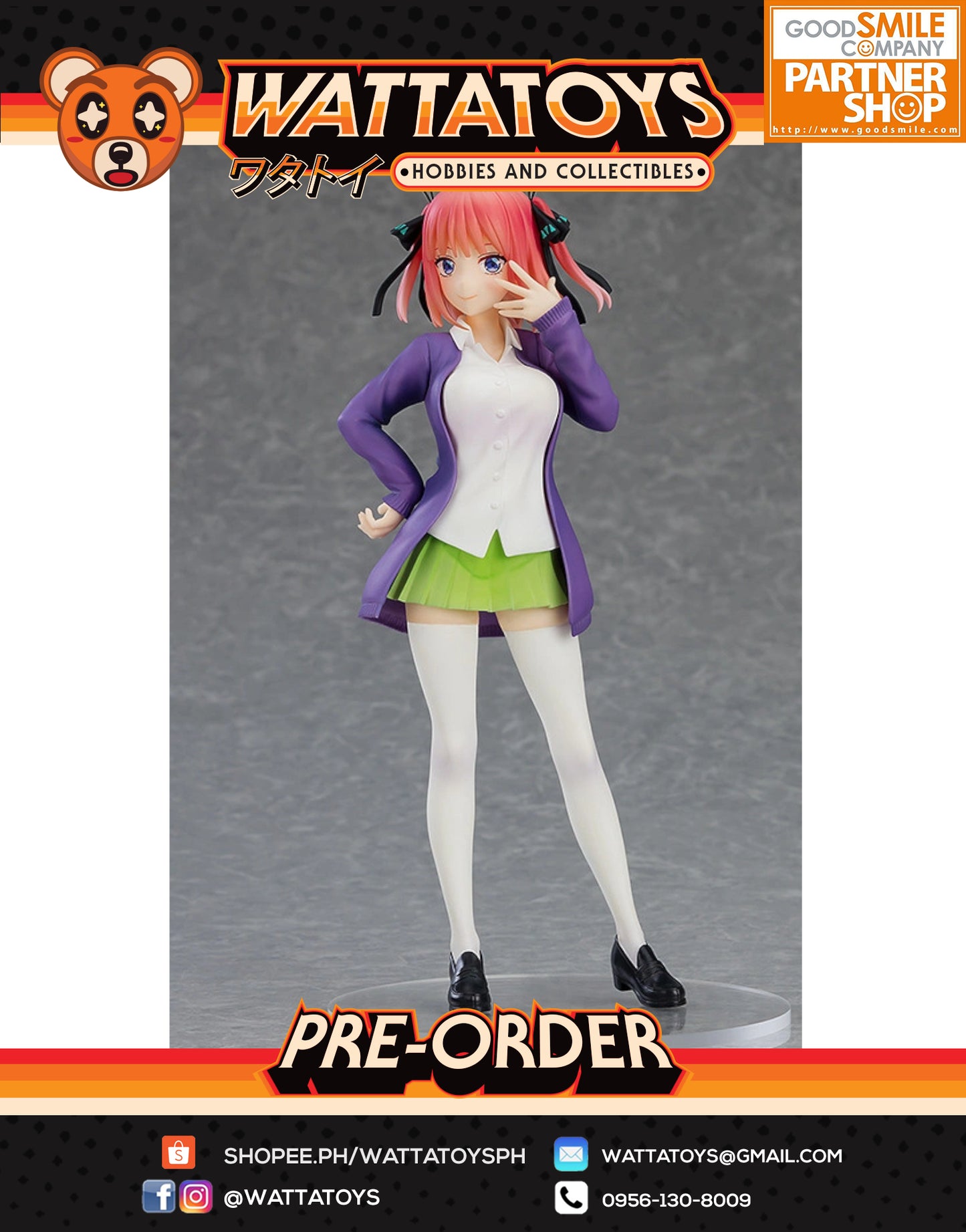 PRE ORDER Pop Up Parade The Quintessential Quintuplets Movie - Nino Nakano 1.5