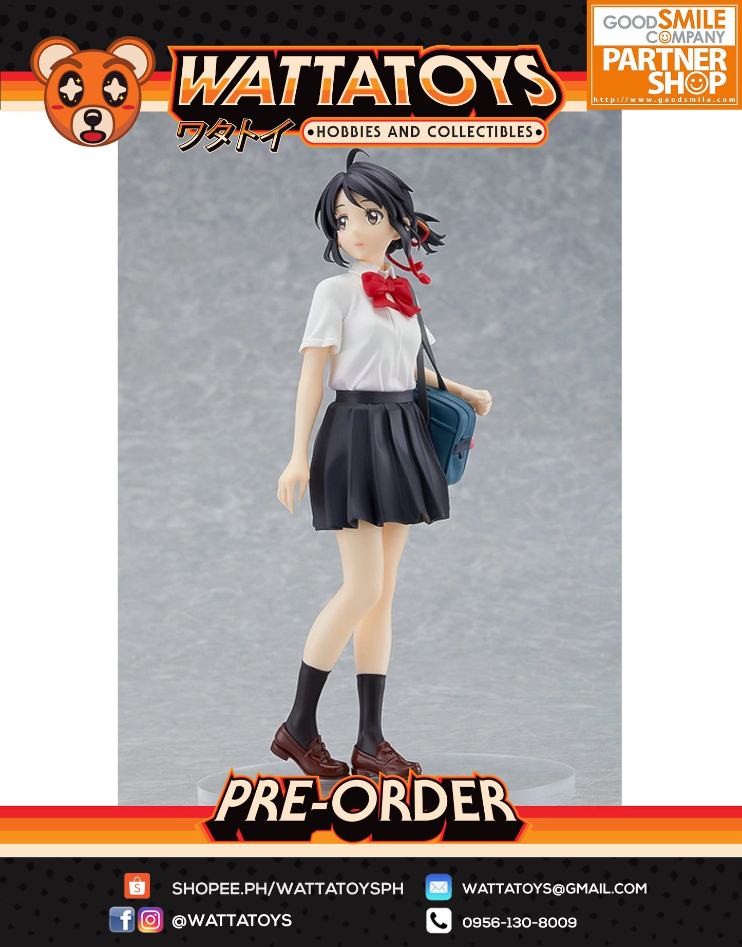 PRE ORDER Pop UP Parade Your Name (Kimi no Nawa) - Mitsuha Miyamizu