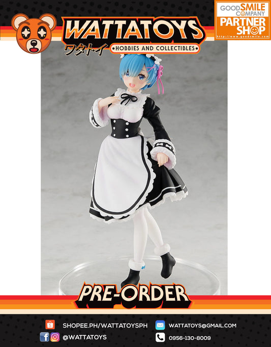 PRE ORDER Pop Up Parade Re:ZERO -Starting Life in Another World- Rem Ice Season Ver. (re-run)