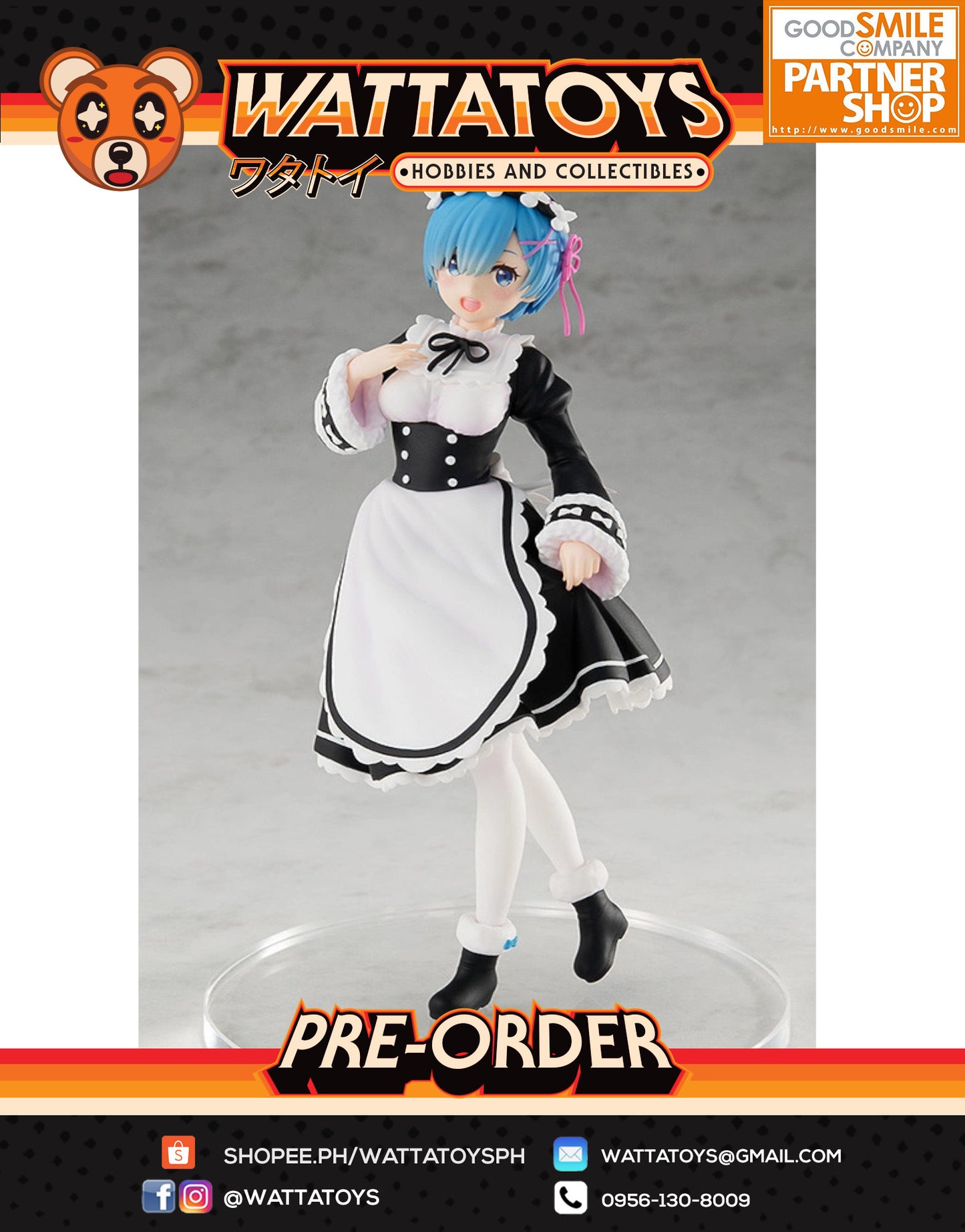 PRE ORDER Pop Up Parade Re:ZERO Starting Life in Another World Memory Snow -  Rem: Ice Season Ver.